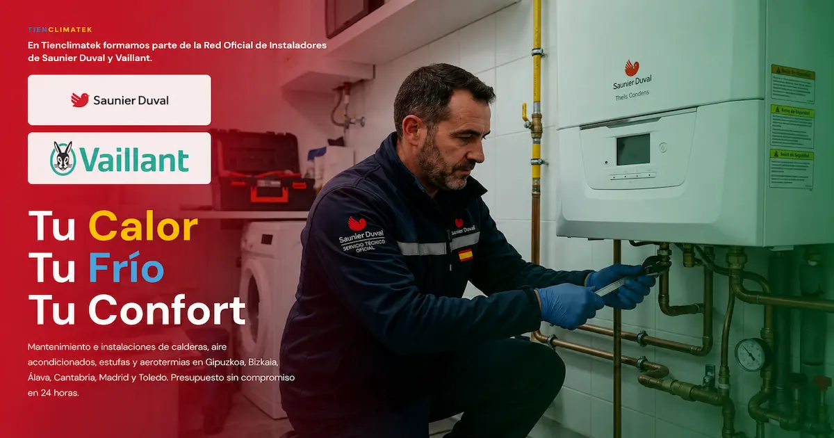 Tienclimatek — Técnicos certificados para instalación y mantenimiento de calderas.